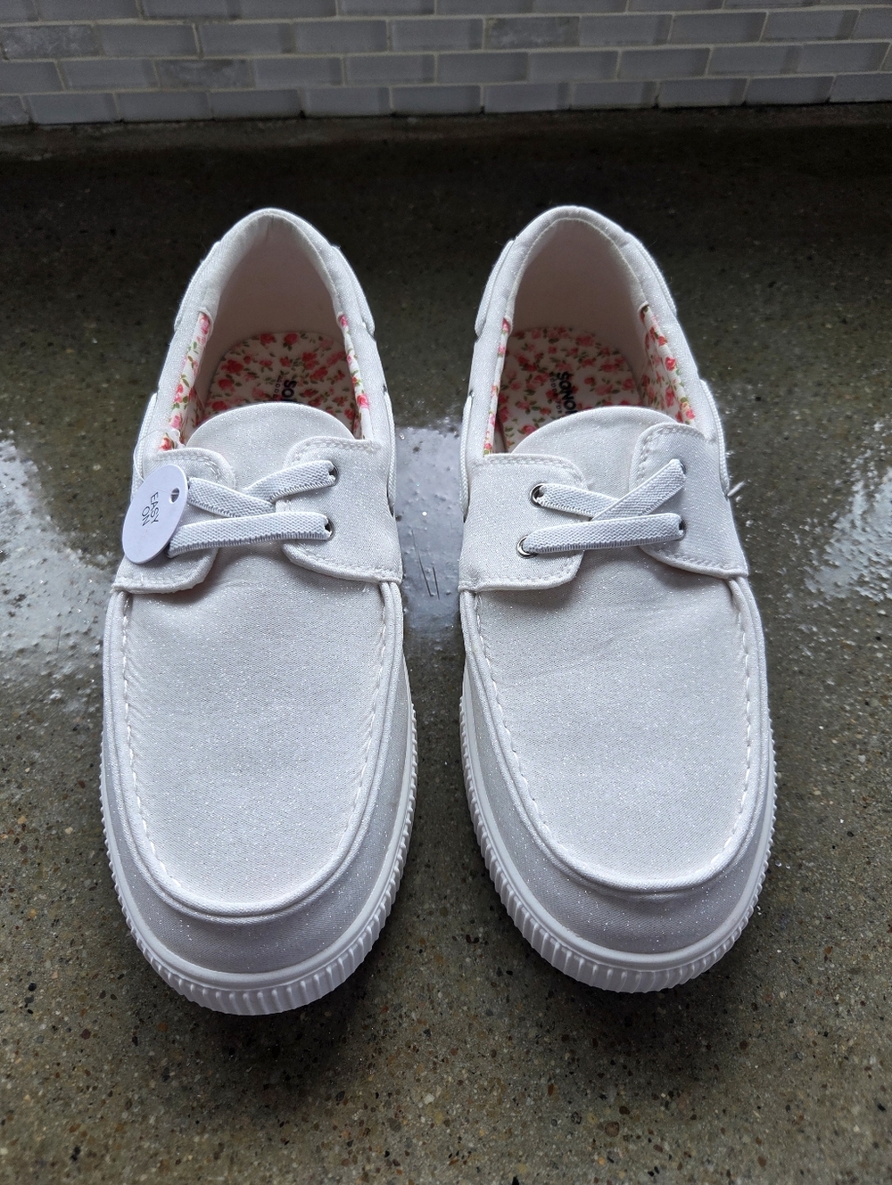 Girl's Sonoma Sparkly Boat Shoes